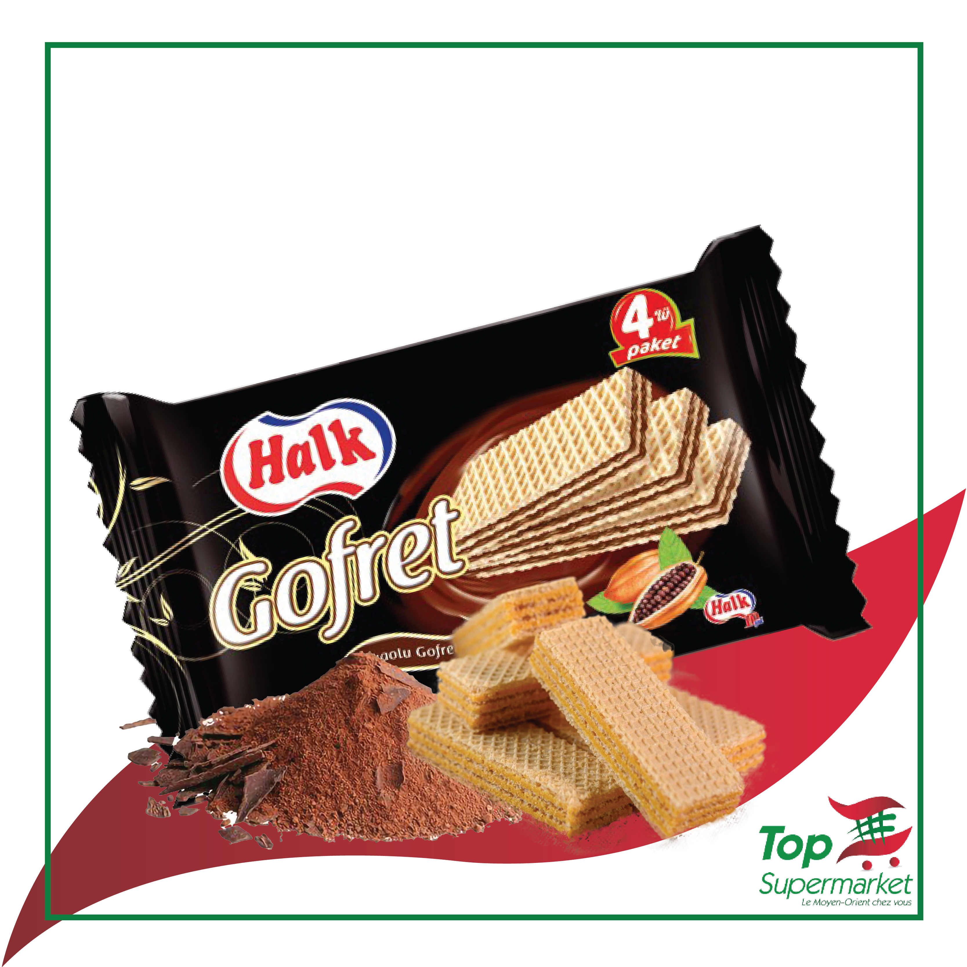 Halk Biscuits Cacao 500gr